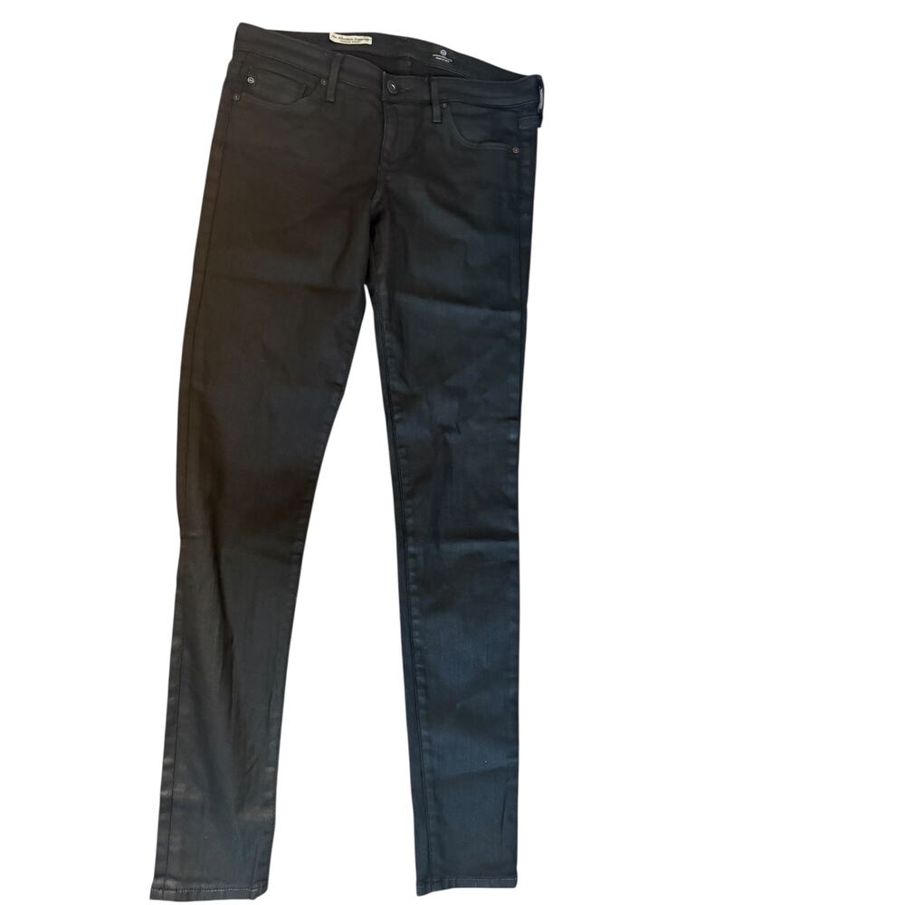 AG Adriano Goldschmied Absolute Extreme Skinny Jeans 28R Black